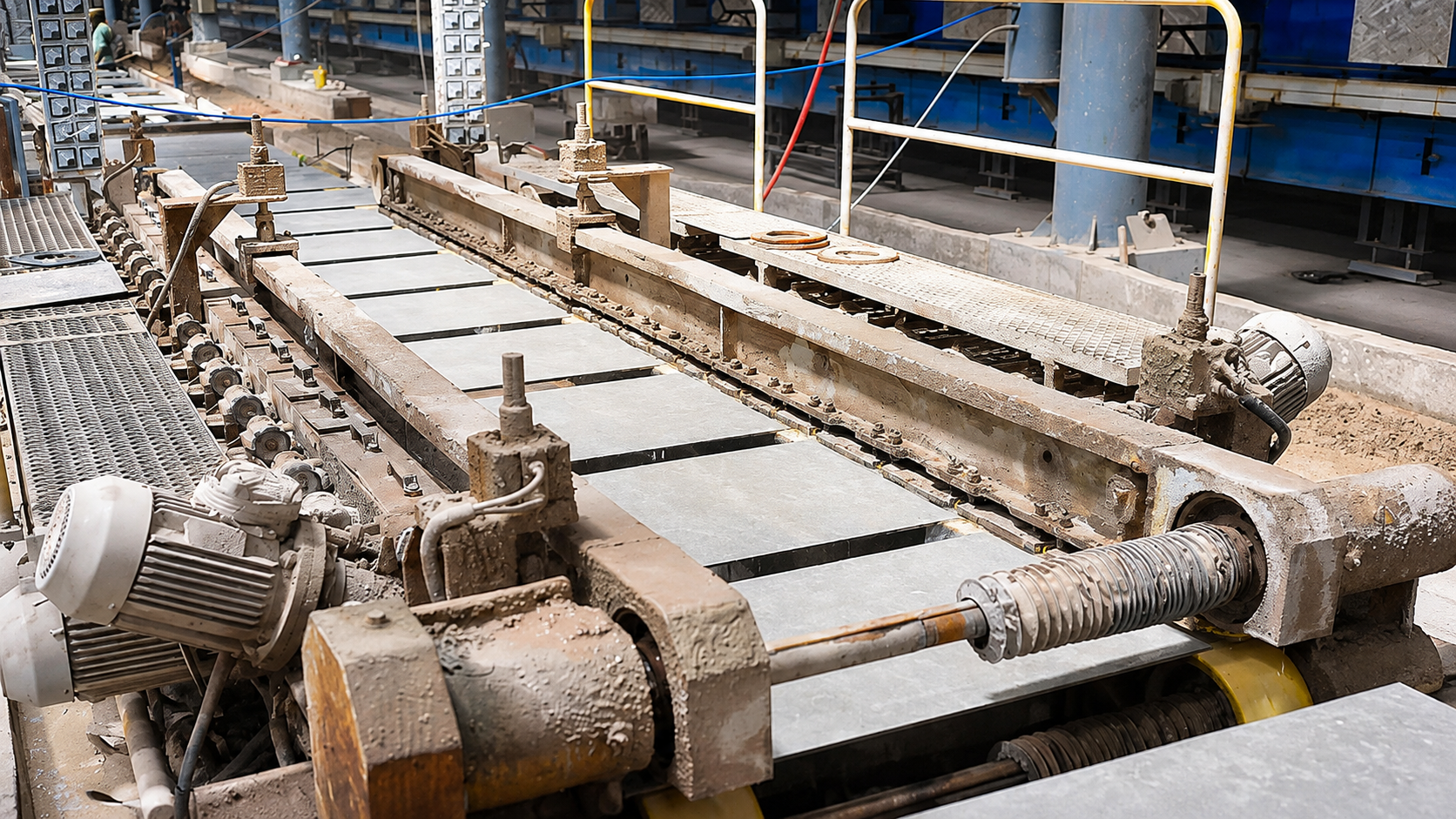 EDGE GRINDING CONVERYOR LINE